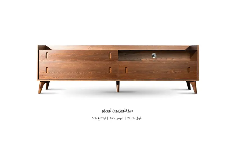 ابعاد میز تلویزیون